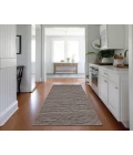 Dalyn Indoor/Outdoor Laidley LA1 Chocolate Washable 2'3" x 10' Rug