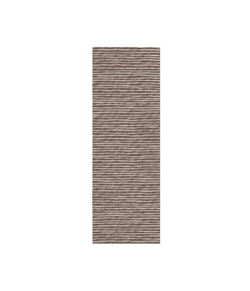 Dalyn Indoor/Outdoor Laidley LA1 Chocolate Washable 2'3" x 10' Rug