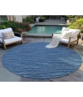 Dalyn Indoor/Outdoor Laidley LA1 Navy Washable 10' x 10' Rug