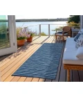 Dalyn Indoor/Outdoor Laidley LA1 Navy Washable 2'3" x 12' Rug