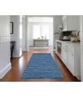 Dalyn Indoor/Outdoor Laidley LA1 Navy Washable 2'3" x 12' Rug