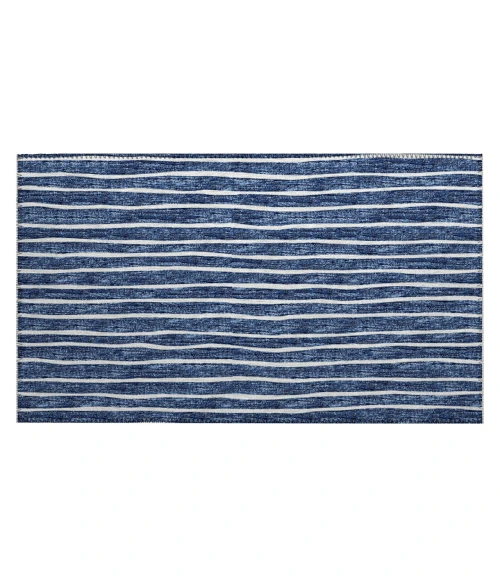 Dalyn Indoor/Outdoor Laidley LA1 Navy Washable 1'8" x 2'6" Rug