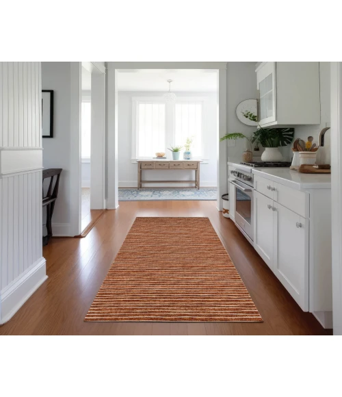 Dalyn Indoor/Outdoor Laidley LA1 Paprika Washable 2'3" x 10' Rug