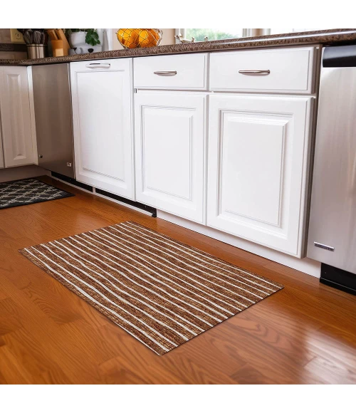 Dalyn Indoor/Outdoor Laidley LA1 Paprika Washable 1'8" x 2'6" Rug