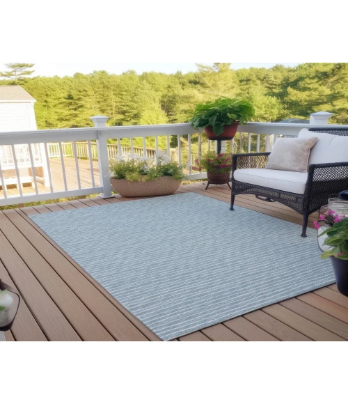 Dalyn Indoor/Outdoor Laidley LA1 Sky Blue Washable 3' x 5' Rug