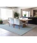 Dalyn Indoor/Outdoor Laidley LA1 Sky Blue Washable 3' x 5' Rug