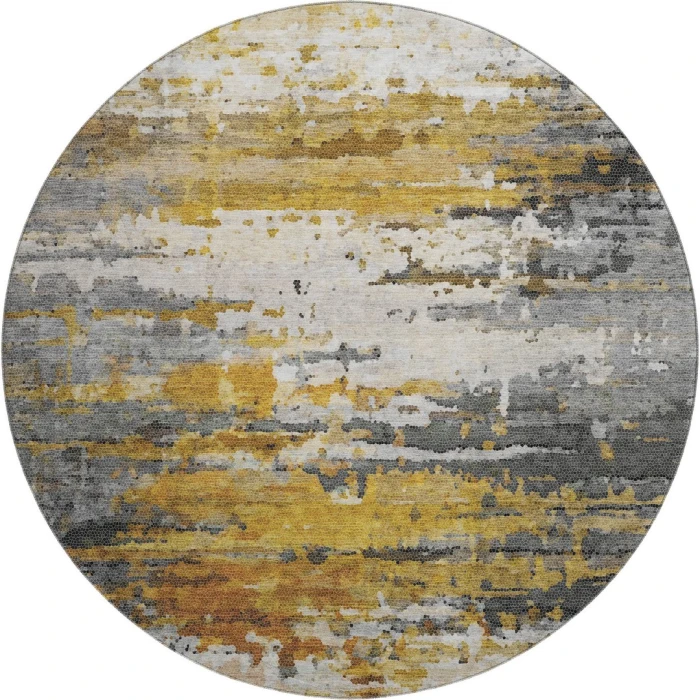 Dalyn Lumara Gray LM1 8ft. x 8ft. Round Rug