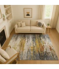 Dalyn Lumara Gray LM1 2ft.6in. x 3ft.10in. Rect. Rug