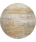 Dalyn Lumara Brown LM1 8ft. x 8ft. Round Rug