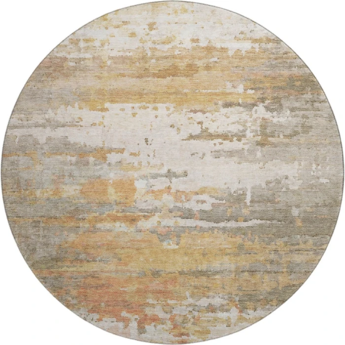 Dalyn Lumara Brown LM1 8ft. x 8ft. Round Rug