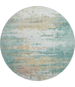 Dalyn Lumara Blue LM1 8ft. x 8ft. Round Rug