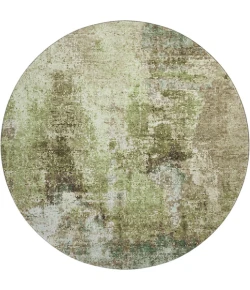 Dalyn Lumara Green LM2 8ft. x 8ft. Round Rug