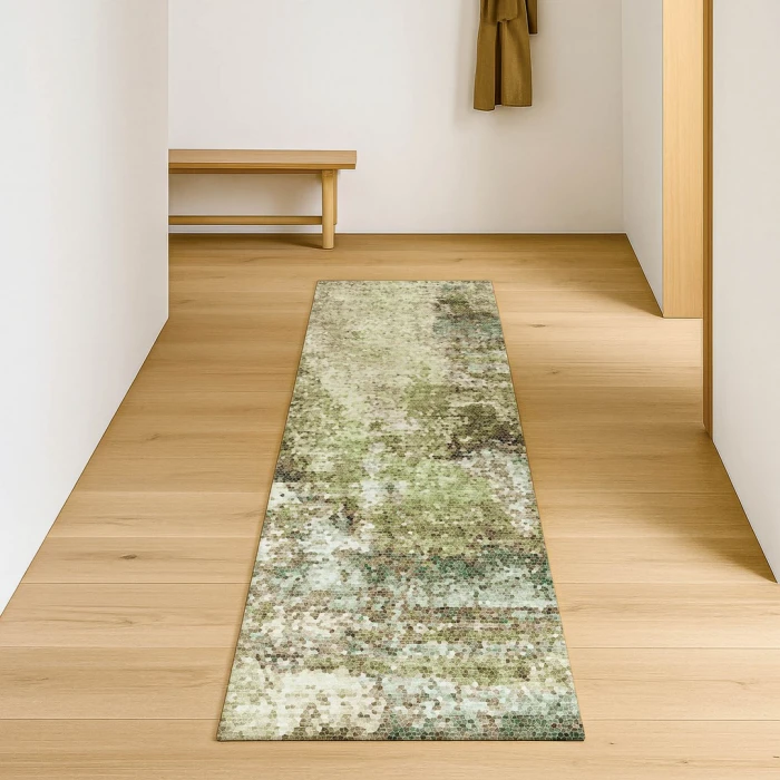 Dalyn Lumara Green LM2 2ft.3in. x 7ft.6in. Rect. Rug