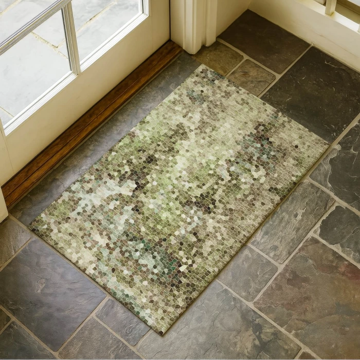 Dalyn Lumara Green LM2 1ft.8in. x 2ft.6in. Rect. Rug