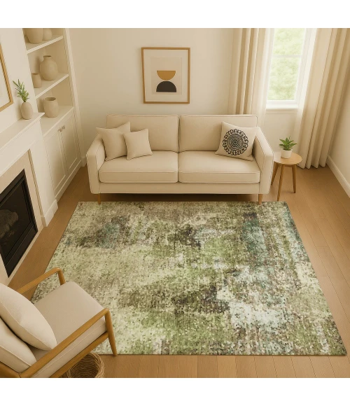 Dalyn Lumara Green LM2 10ft. x 14ft. Rect. Rug