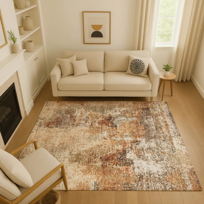Dalyn Lumara Orange LM2 9ft. x 12ft. Rect. Rug