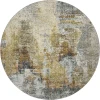 Dalyn Lumara Brown LM2 8ft. x 8ft. Round Rug