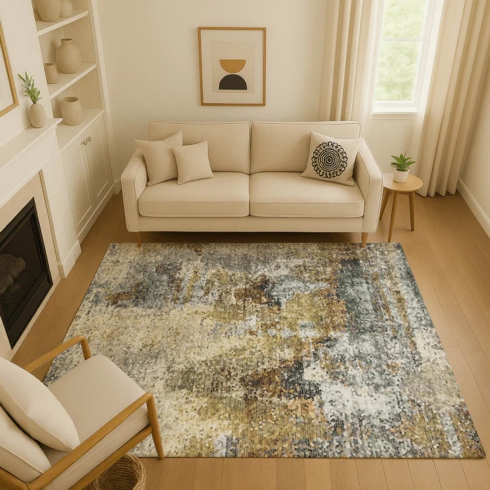 Dalyn Lumara Brown LM2 8ft. x 10ft. Rect. Rug
