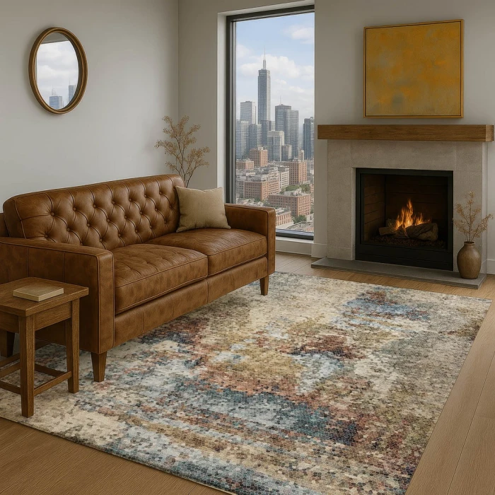 Dalyn Lumara Ivory LM2 8ft. x 10ft. Rect. Rug