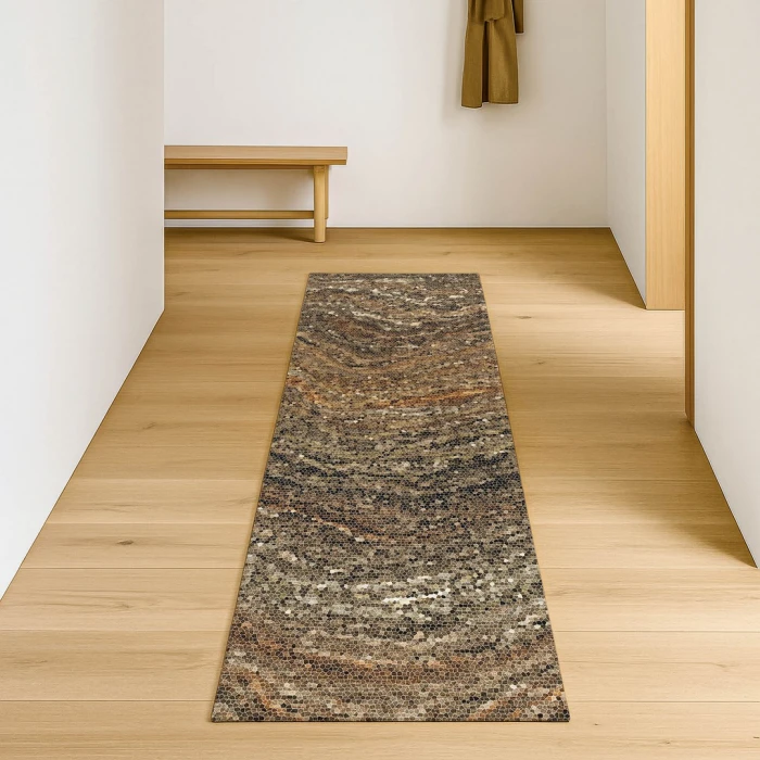 Dalyn Lumara Brown LM3 2ft.3in. x 7ft.6in. Rect. Rug