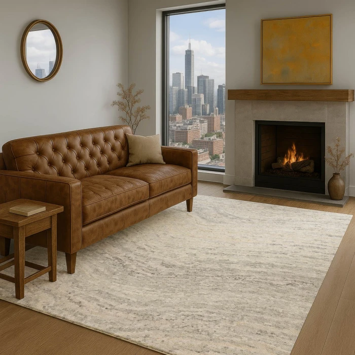 Dalyn Lumara Ivory LM3 10ft. x 14ft. Rect. Rug
