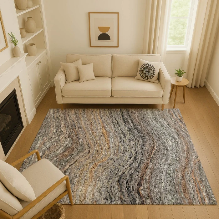 Dalyn Lumara Gray LM3 8ft. x 10ft. Rect. Rug