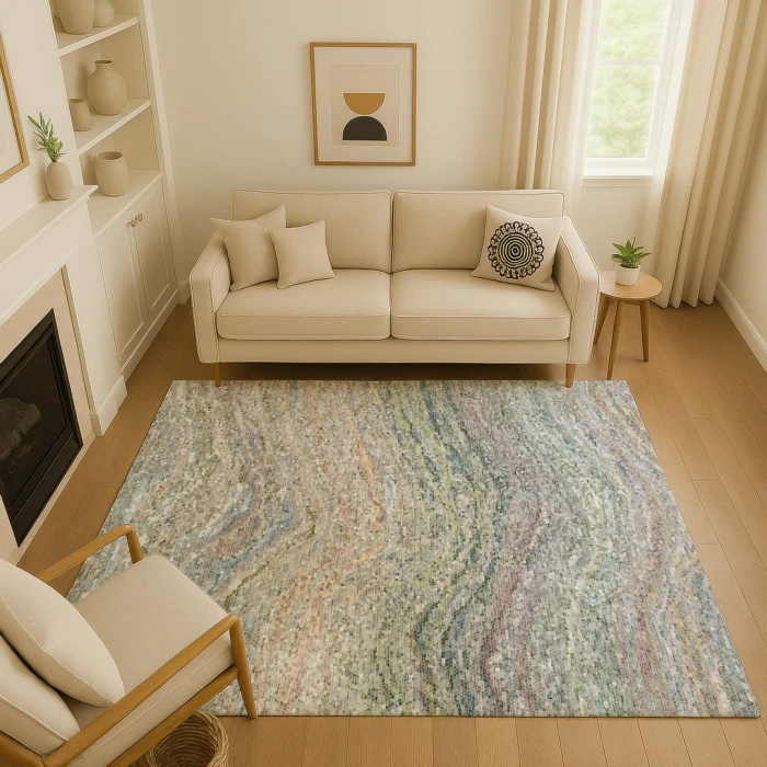 Dalyn Lumara Green LM3 3ft. x 5ft. Rect. Rug