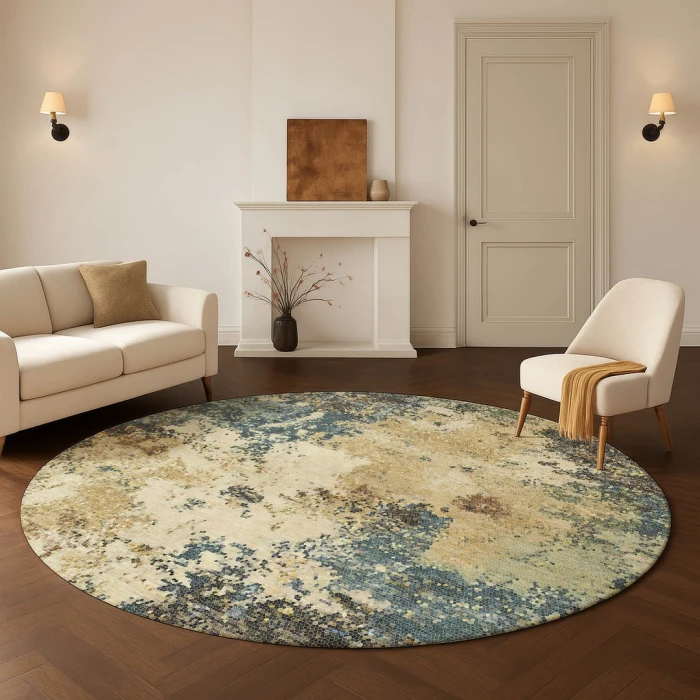 Dalyn Lumara Multi LM4 8ft. x 8ft. Round Rug
