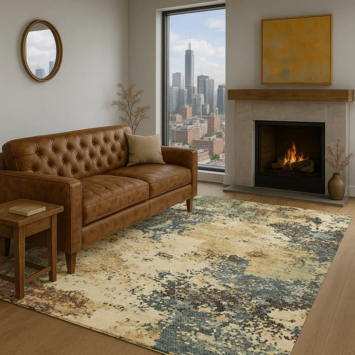 Dalyn Lumara Multi LM4 2ft.6in. x 3ft.10in. Rect. Rug