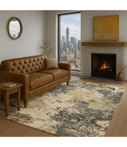 Dalyn Lumara Gray LM4 9ft. x 12ft. Rect. Rug