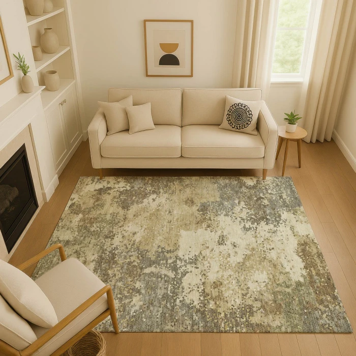 Dalyn Lumara Gold LM4 6ft.6in. x 9ft.6in. Rect. Rug