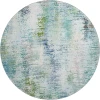 Dalyn Lumara Teal LM5 8ft. x 8ft. Round Rug