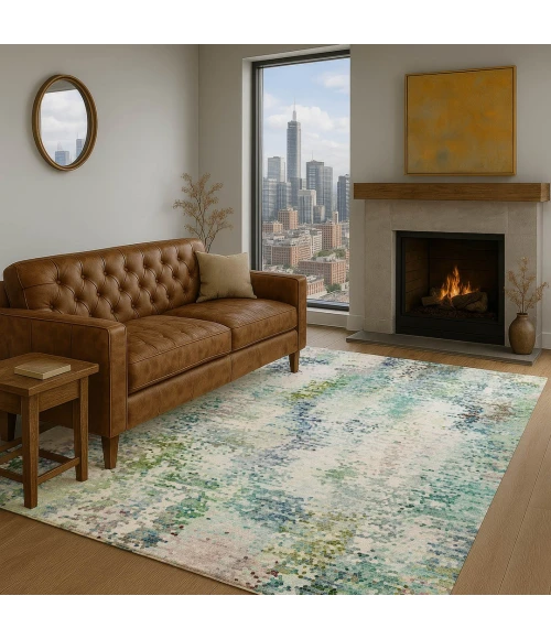 Dalyn Lumara Teal LM5 2ft.6in. x 3ft.10in. Rect. Rug