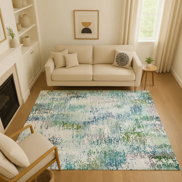 Dalyn Lumara Teal LM5 3ft. x 5ft. Rect. Rug
