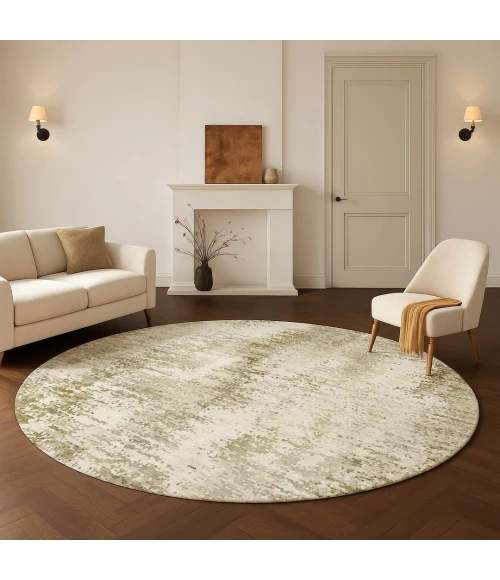 Dalyn Lumara Brown LM5 8ft. x 8ft. Round Rug