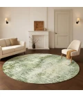 Dalyn Lumara Green LM5 8ft. x 8ft. Round Rug
