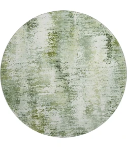 Dalyn Lumara Green LM5 8ft. x 8ft. Round Rug