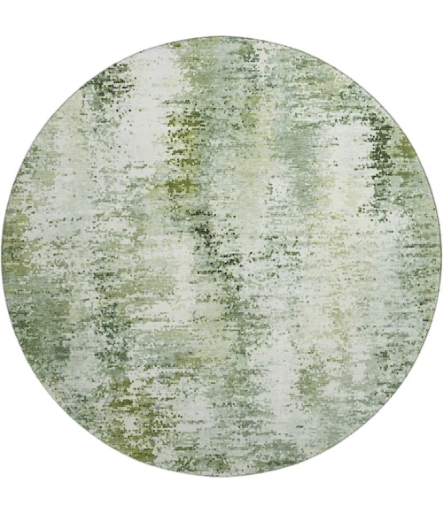 Dalyn Lumara Green LM5 8ft. x 8ft. Round Rug