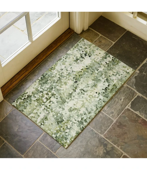 Dalyn Lumara Green LM5 1ft.8in. x 2ft.6in. Rect. Rug