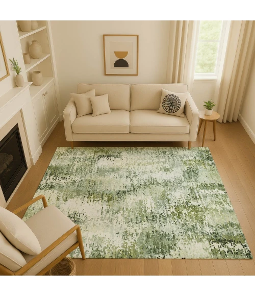Dalyn Lumara Green LM5 9ft. x 12ft. Rect. Rug