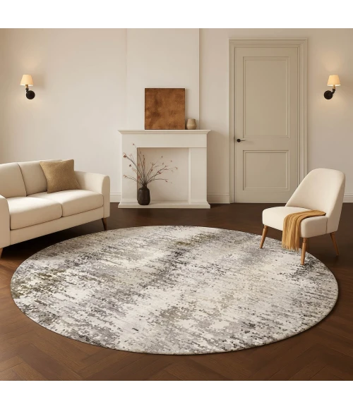 Dalyn Lumara Ivory LM5 8ft. x 8ft. Round Rug