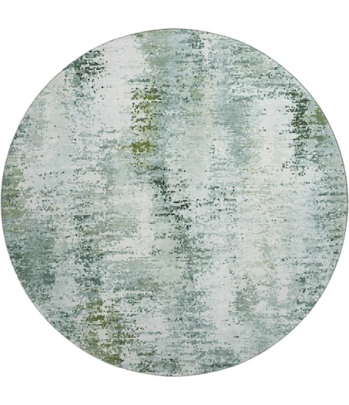Dalyn Lumara Green LM5 8ft. x 8ft. Round Rug
