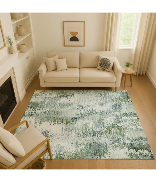 Dalyn Lumara Green LM5 9ft. x 12ft. Rect. Rug