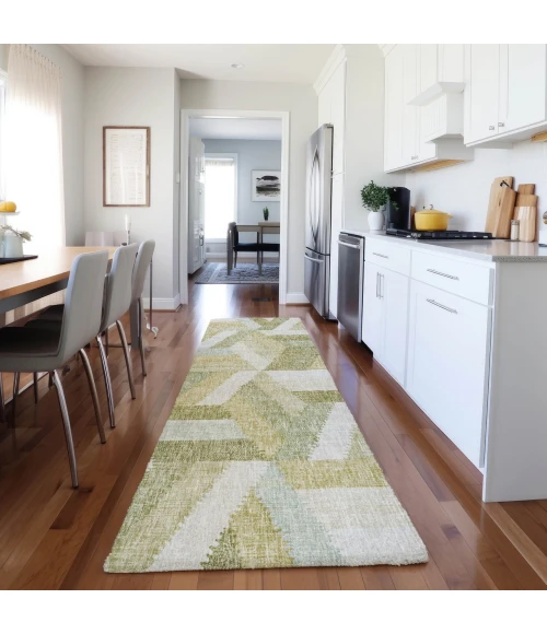 Dalyn Lorenzo Green LN1 2ft.3in. x 7ft.6in. Rug