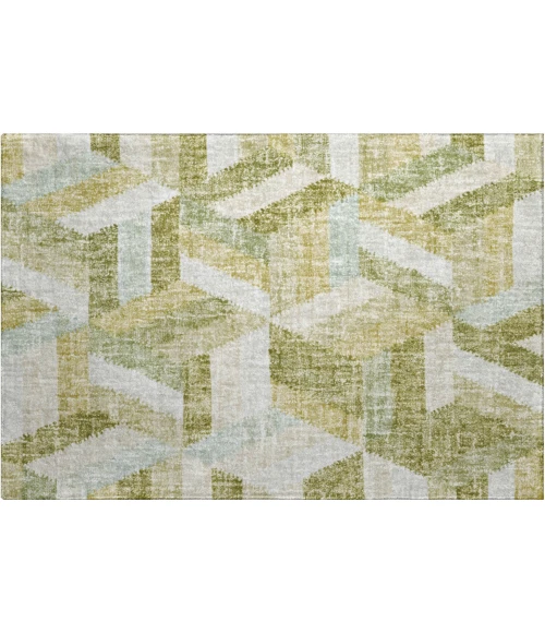 Dalyn Lorenzo Green LN1 1ft.8in. x 2ft.6in. Rug
