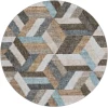 Dalyn Lorenzo Brown LN1 8ft. x 8ft. Rug