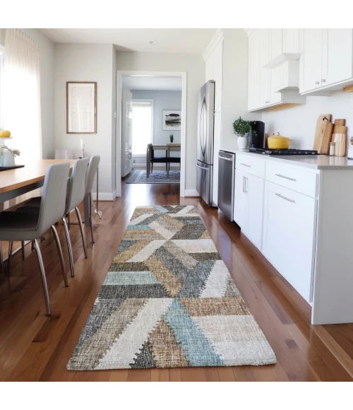 Dalyn Lorenzo Brown LN1 2ft.3in. x 7ft.6in. Rug