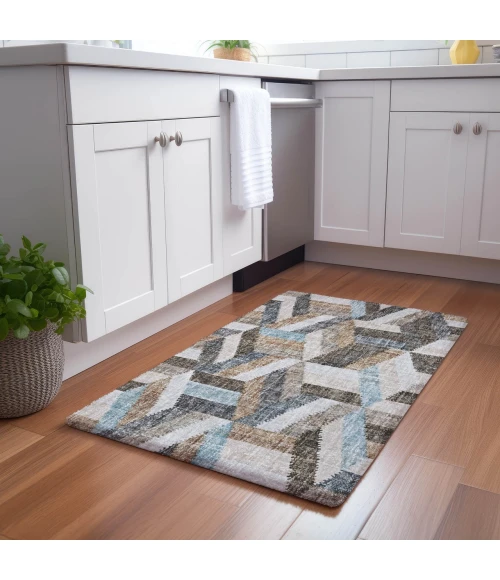 Dalyn Lorenzo Brown LN1 1ft.8in. x 2ft.6in. Rug