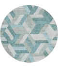 Dalyn Lorenzo Teal LN1 8ft. x 8ft. Rug