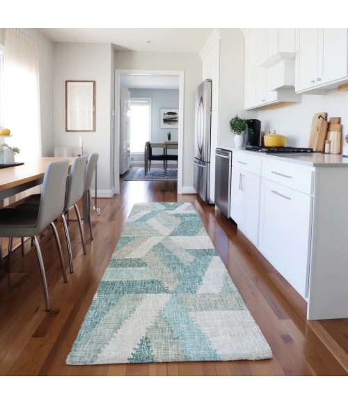 Dalyn Lorenzo Teal LN1 2ft.3in. x 7ft.6in. Rug